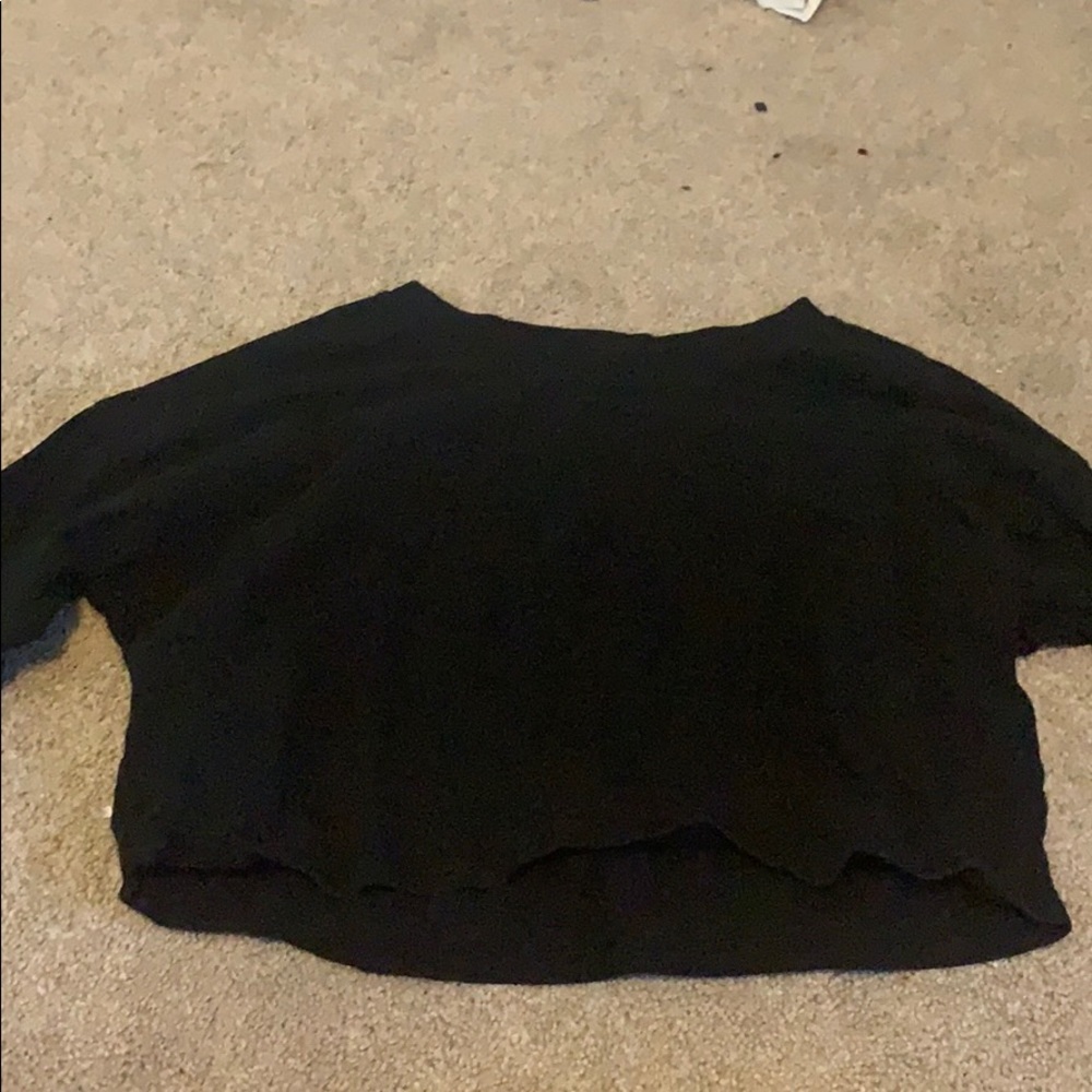 Forever 21 long sleeve crop top